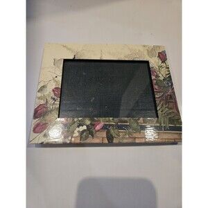 Vintage Floral Print 3.5 X 5 Picture Frame